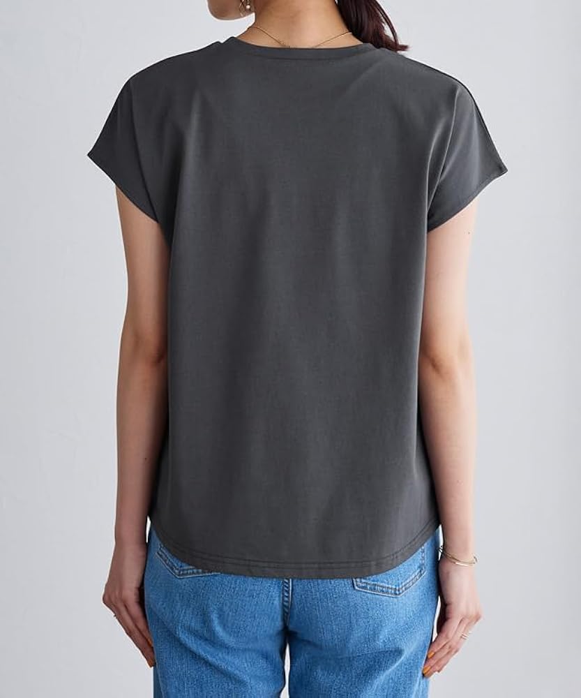 Amazon | [ピエロ] ロゴ Tシャツ イージーケア シワになりにくい